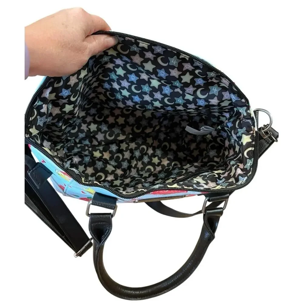 Loungefly Sailor Moon Rare Purse Crossbody & Satchel Gadgets & Roses Print READ